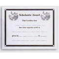 Stock Drama Award Natural Parchment Certificate